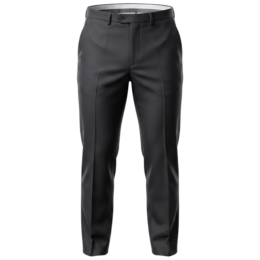 Michael Kors Matisse Dress Pants Mens 42x30 Black Stretch Flat Front Trousers